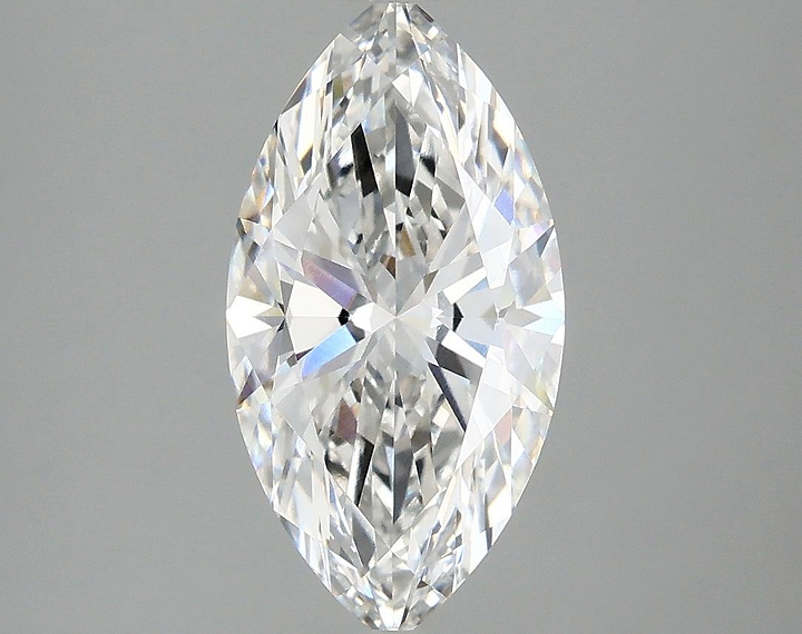 2.09 Carat Marquise Shaped Ideal Cut VVS2 IGI Certified Lab Grown Diamond