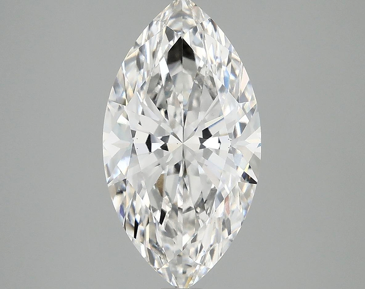 3.05 Carat Marquise Shaped Excellent Cut VS2 IGI Certified Lab Grown Diamond