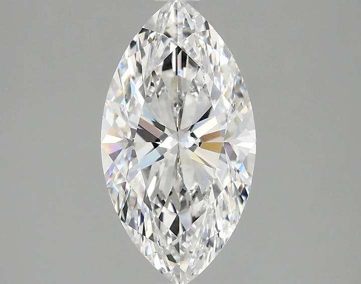 1.9 Carat Marquise Shaped Excellent Cut VVS2 IGI Certified Lab Grown Diamond