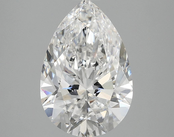 3.09 Carat Pear Shaped Excellent Cut VS1 IGI Certified Lab Grown Diamond