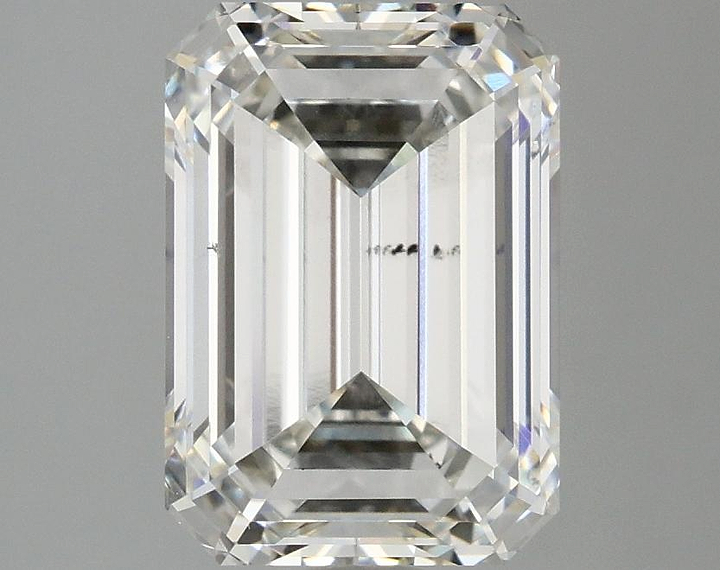 2.96 Carat Emerald Shaped Ideal Cut VS2 IGI Certified Lab Grown Diamond