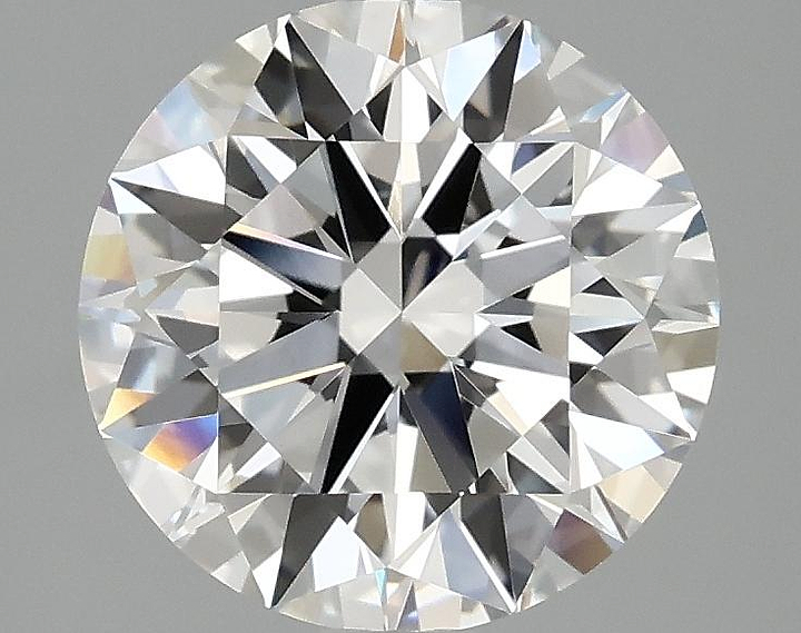 2.54 Carat Round Shaped Ideal Cut VVS2 IGI Certified Lab Grown Diamond