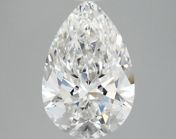 3.09 Carat Pear Shaped Excellent Cut VS1 IGI Certified Lab Grown Diamond