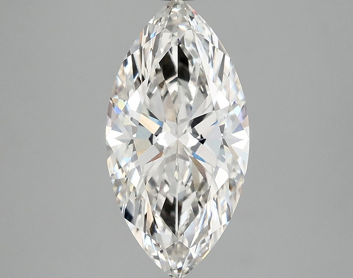 3.04 Carat Marquise Shaped Ideal Cut VS2 IGI Certified Lab Grown Diamond
