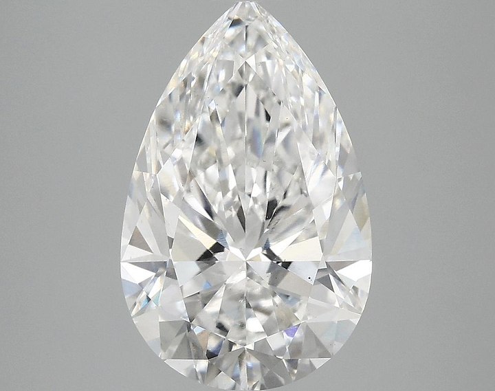 4.03 Carat Pear Shaped Ideal Cut VS1 IGI Certified Lab Grown Diamond