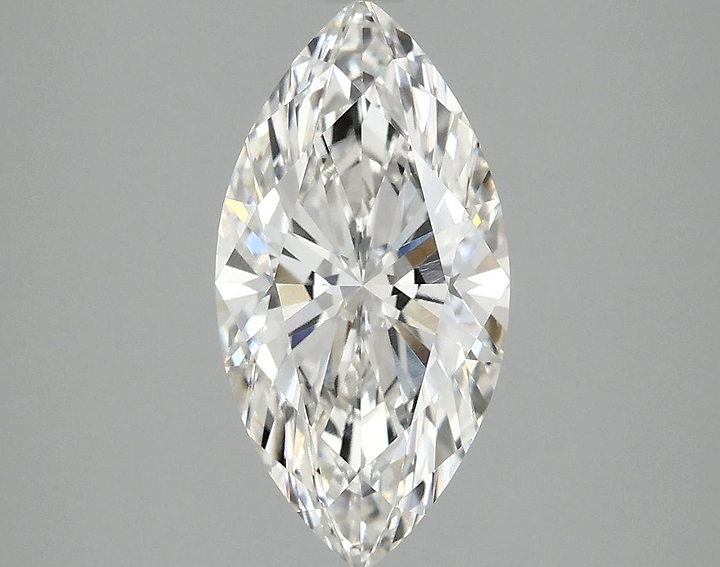 2.1 Carat Marquise Shaped Ideal Cut VS1 IGI Certified Lab Grown Diamond