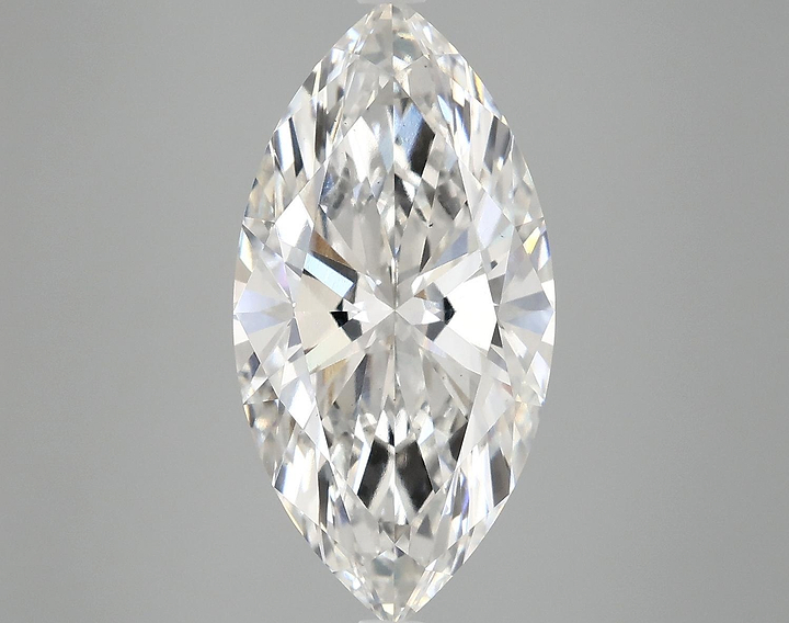 4.85 Carat Marquise Shaped Ideal Cut VS2 IGI Certified Lab Grown Diamond