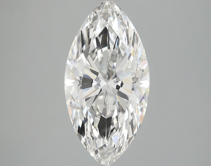 3.06 Carat Marquise Shaped Ideal Cut VS1 IGI Certified Lab Grown Diamond