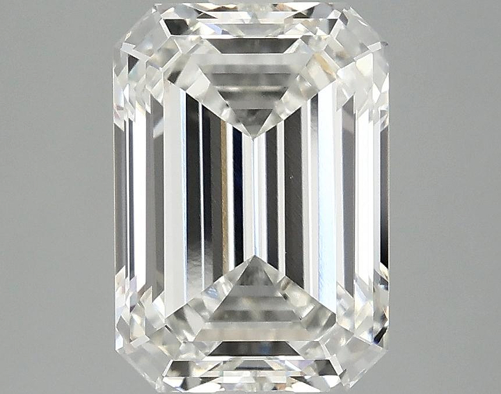 3.09 Carat Emerald Shaped Ideal Cut VS1 IGI Certified Lab Grown Diamond