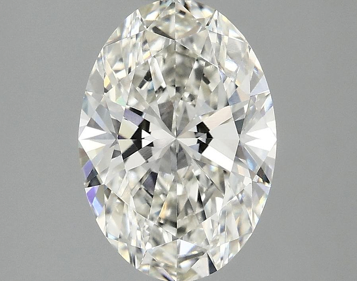 2.1 Carat Oval Shaped Ideal Cut VVS2 IGI Certified Lab Grown Diamond