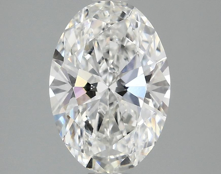 1.97 Carat Oval Shaped Ideal Cut VVS2 IGI Certified Lab Grown Diamond