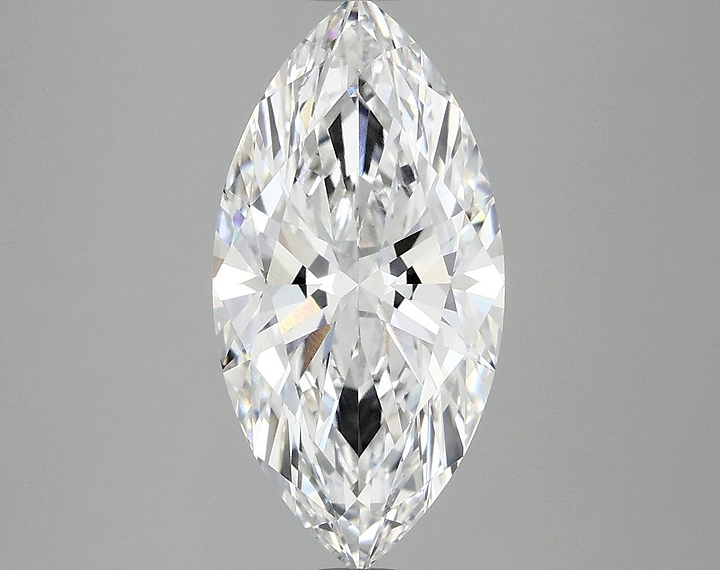 2.97 Carat Marquise Shaped Ideal Cut VVS2 IGI Certified Lab Grown Diamond