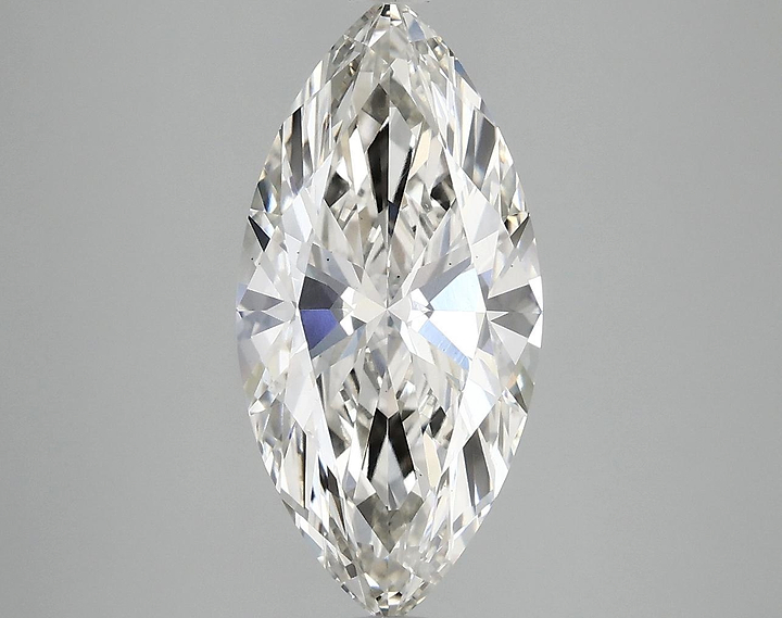 2.84 Carat Marquise Shaped Excellent Cut VS2 IGI Certified Lab Grown Diamond