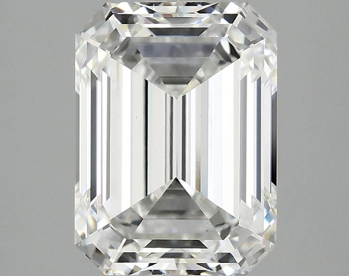 3.01 Carat Emerald Shaped Excellent Cut VS1 IGI Certified Lab Grown Diamond
