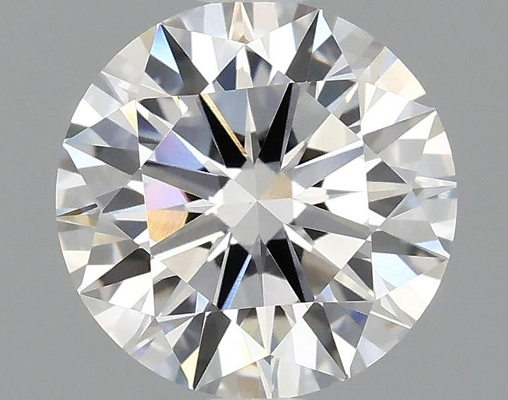 1.28 Carat Round Shaped Ideal Cut VVS2 IGI Certified Lab Grown Diamond