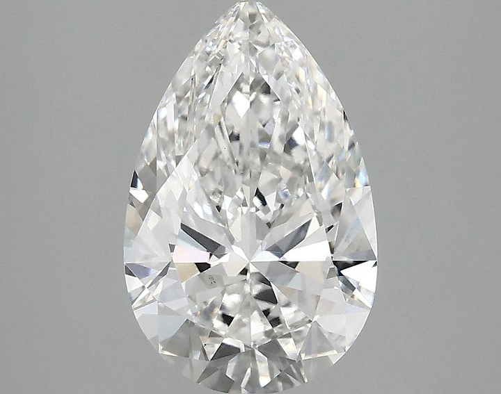 2.03 Carat Pear Shaped Ideal Cut VS1 IGI Certified Lab Grown Diamond