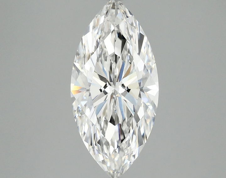 3.06 Carat Marquise Shaped Excellent Cut VS1 IGI Certified Lab Grown Diamond