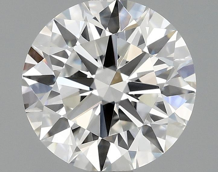1.37 Carat Round Shaped Ideal Cut VVS2 IGI Certified Lab Grown Diamond
