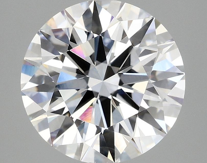 2.9 Carat Round Shaped Ideal Cut VVS2 IGI Certified Lab Grown Diamond