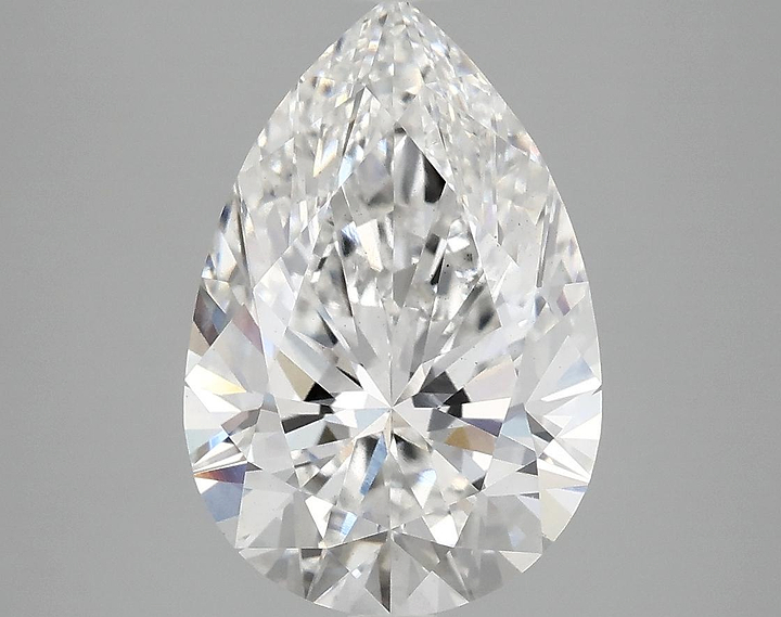 4.07 Carat Pear Shaped Excellent Cut VS2 IGI Certified Lab Grown Diamond
