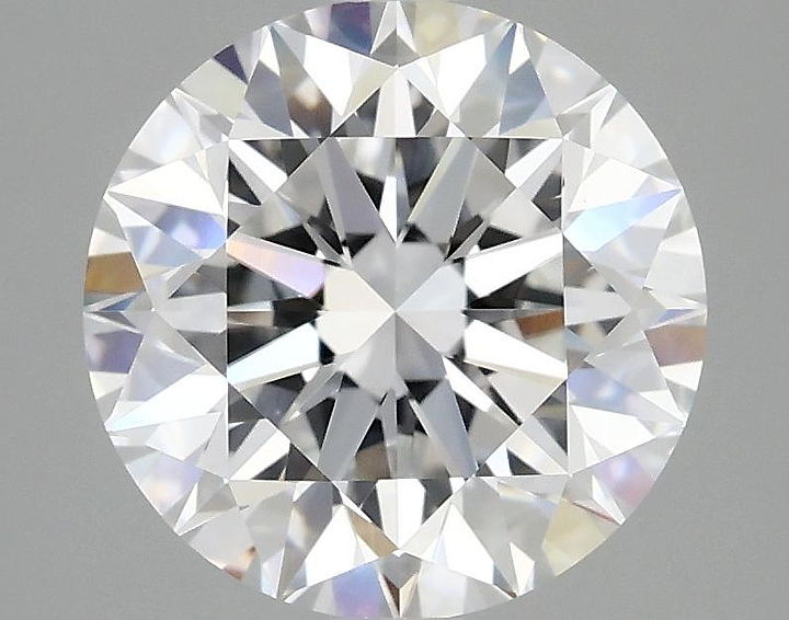 3.04 Carat Round Shaped Excellent Cut VVS2 IGI Certified Lab Grown Diamond