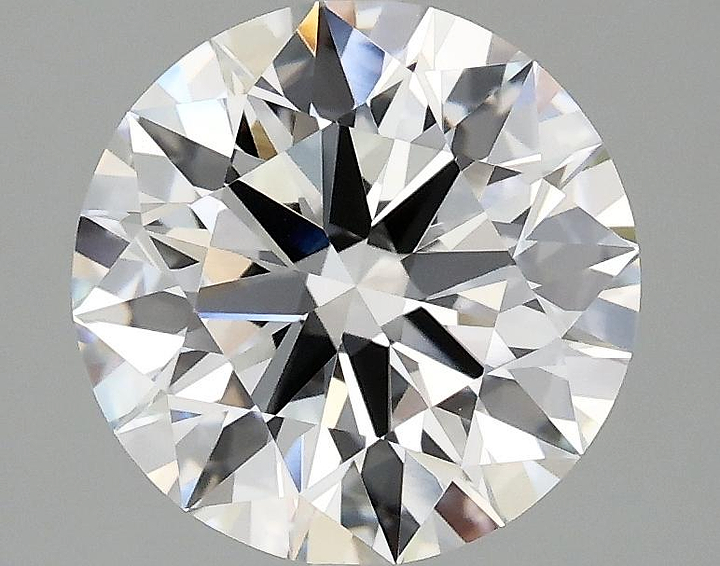 2.55 Carat Round Shaped Ideal Cut VVS2 IGI Certified Lab Grown Diamond