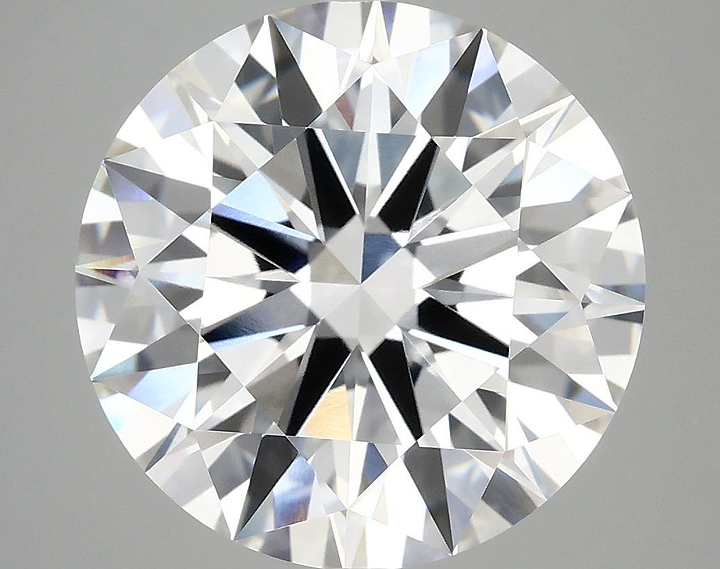 6.19 Carat Round Shaped Ideal Cut VVS2 IGI Certified Lab Grown Diamond