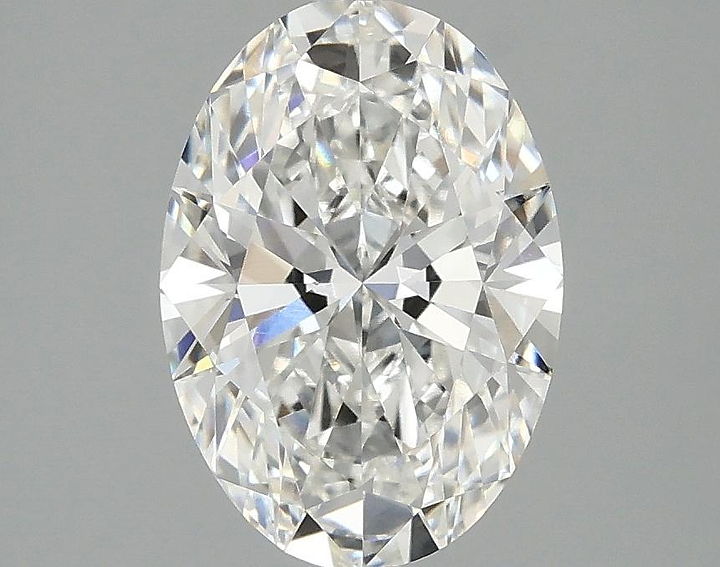 2.02 Carat Oval Shaped Ideal Cut VVS2 IGI Certified Lab Grown Diamond