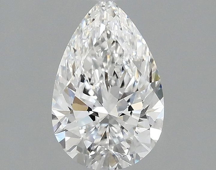 1.06 Carat Pear Shaped Ideal Cut VVS2 IGI Certified Lab Grown Diamond