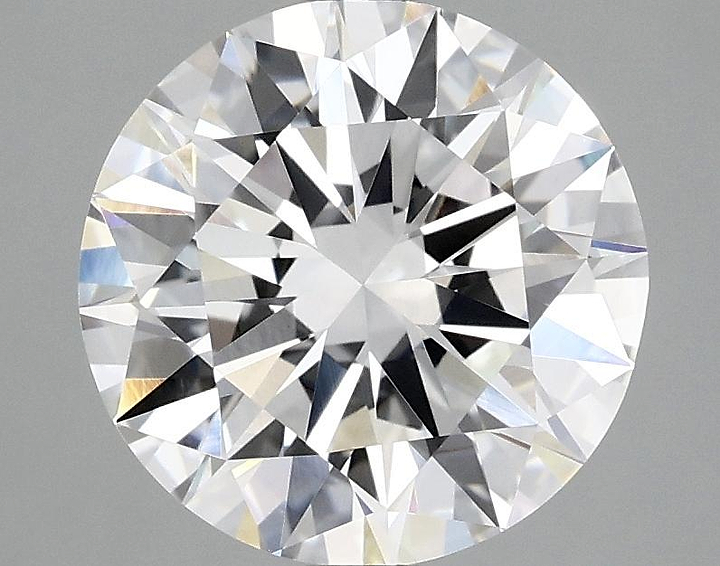3.01 Carat Round Shaped Excellent Cut VVS2 IGI Certified Lab Grown Diamond