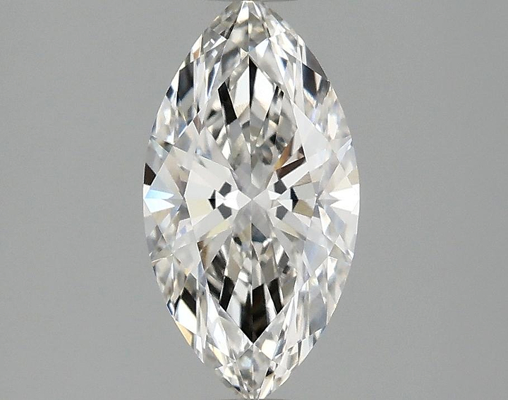 1.25 Carat Marquise Shaped Ideal Cut VVS2 IGI Certified Lab Grown Diamond