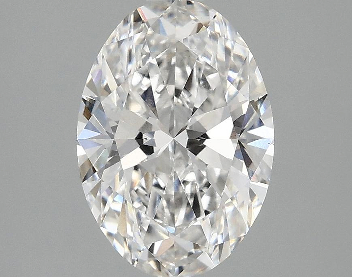2.1 Carat Oval Shaped Ideal Cut VS1 IGI Certified Lab Grown Diamond