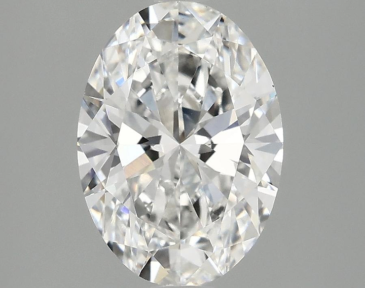 2.02 Carat Oval Shaped Ideal Cut VVS2 IGI Certified Lab Grown Diamond