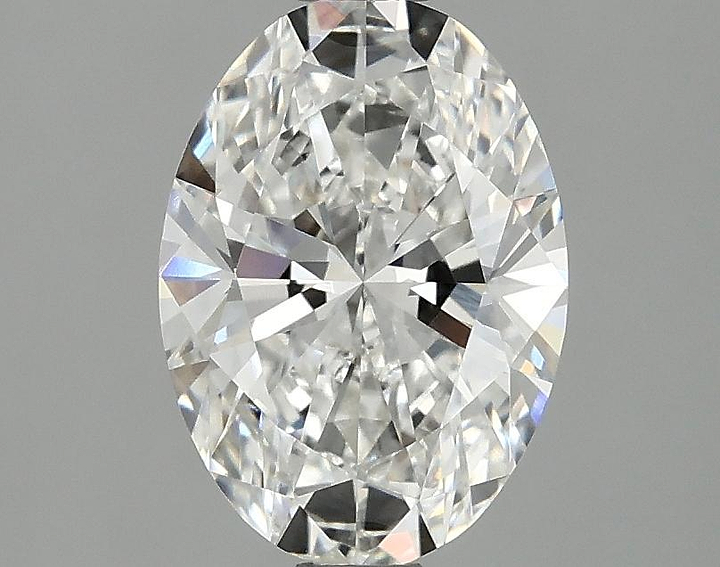 1.54 Carat Oval Shaped Ideal Cut VVS2 IGI Certified Lab Grown Diamond