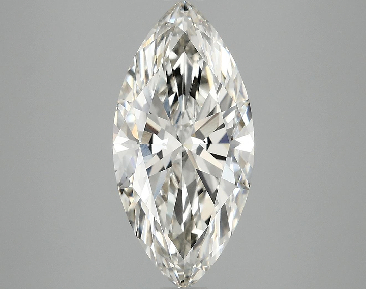 3.07 Carat Marquise Shaped Excellent Cut VS2 IGI Certified Lab Grown Diamond