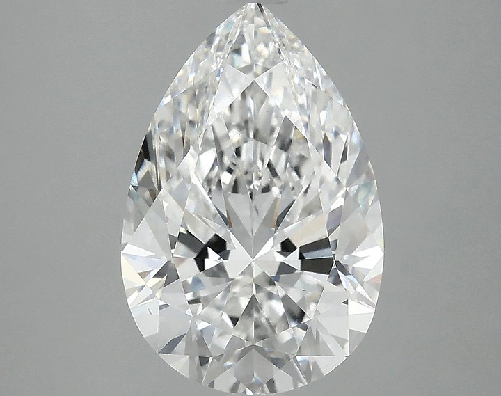 3.09 Carat Pear Shaped Excellent Cut VS1 IGI Certified Lab Grown Diamond