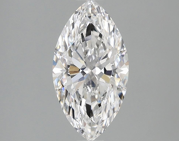 1.51 Carat Marquise Shaped Excellent Cut VVS2 IGI Certified Lab Grown Diamond