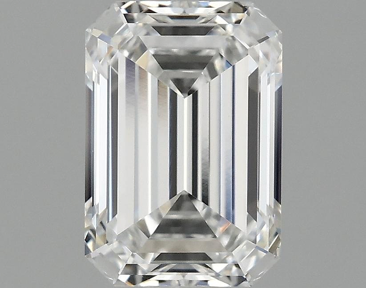 1.09 Carat Emerald Shaped Ideal Cut VVS2 IGI Certified Lab Grown Diamond