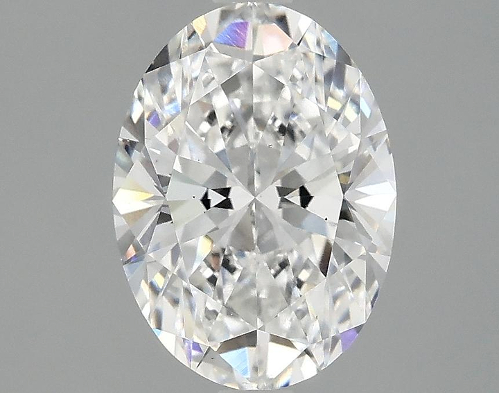 2.1 Carat Oval Shaped Ideal Cut VS1 IGI Certified Lab Grown Diamond