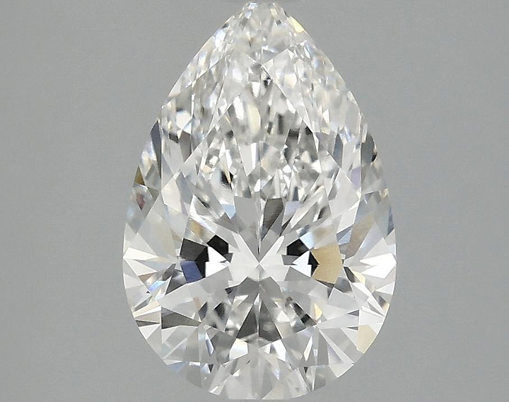 2.1 Carat Pear Shaped Excellent Cut VVS2 IGI Certified Lab Grown Diamond
