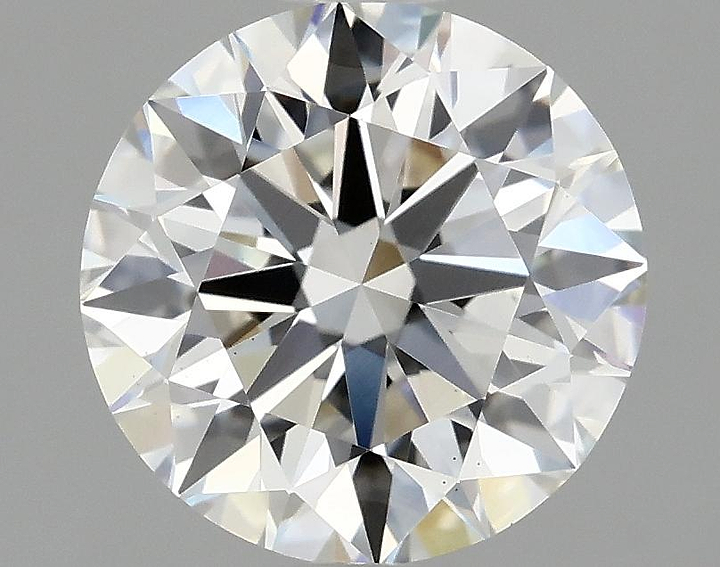1.51 Carat Round Shaped Ideal Cut VS1 IGI Certified Lab Grown Diamond