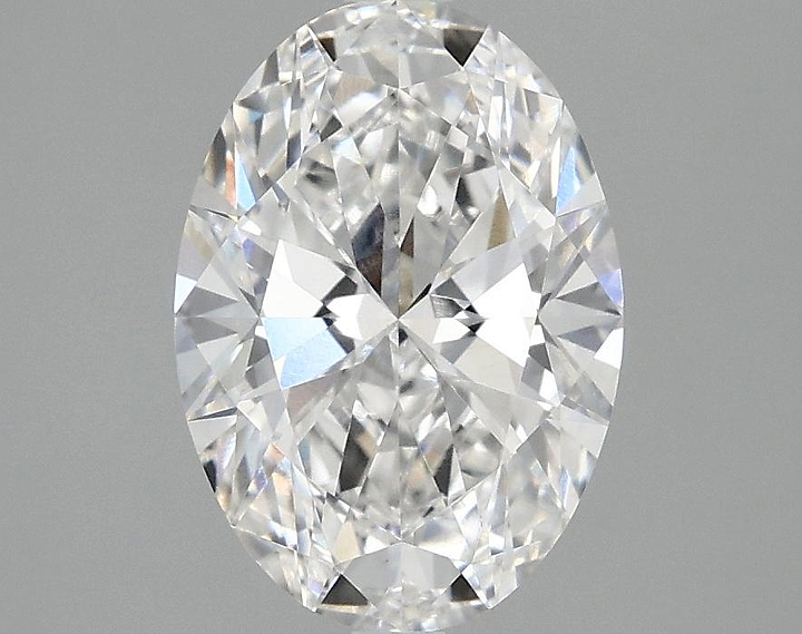 2.07 Carat Oval Shaped Ideal Cut VVS2 IGI Certified Lab Grown Diamond
