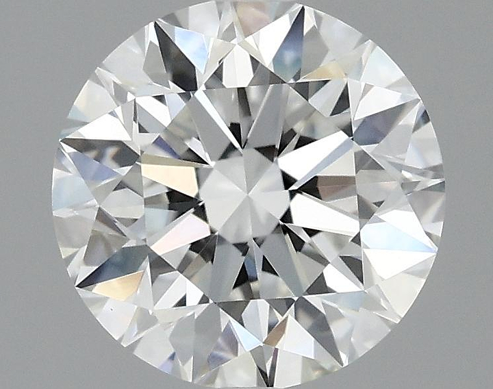 2.08 Carat Round Shaped Excellent Cut VVS2 IGI Certified Lab Grown Diamond