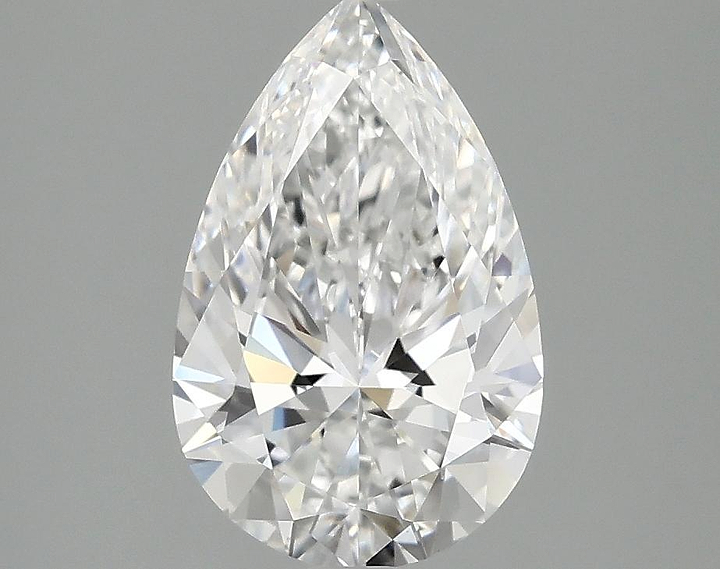 1.97 Carat Pear Shaped Ideal Cut VVS2 IGI Certified Lab Grown Diamond