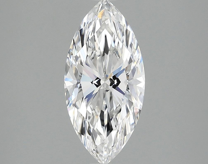 1.54 Carat Marquise Shaped Excellent Cut VS1 IGI Certified Lab Grown Diamond