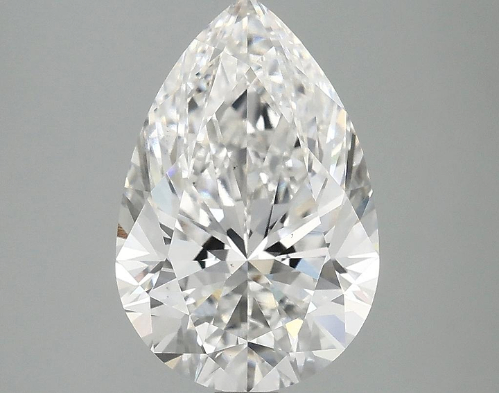 3.08 Carat Pear Shaped Excellent Cut VS1 IGI Certified Lab Grown Diamond