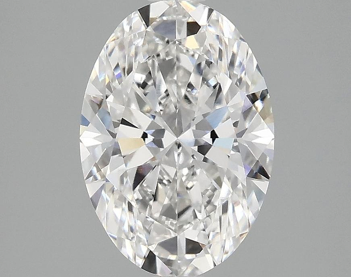 2.1 Carat Oval Shaped Ideal Cut VS1 IGI Certified Lab Grown Diamond
