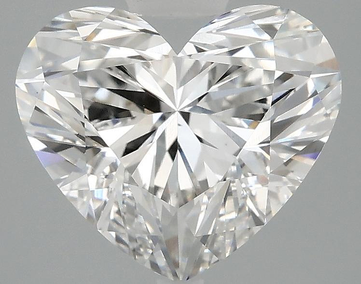 3.05 Carat Heart Shaped Excellent Cut VS1 IGI Certified Lab Grown Diamond