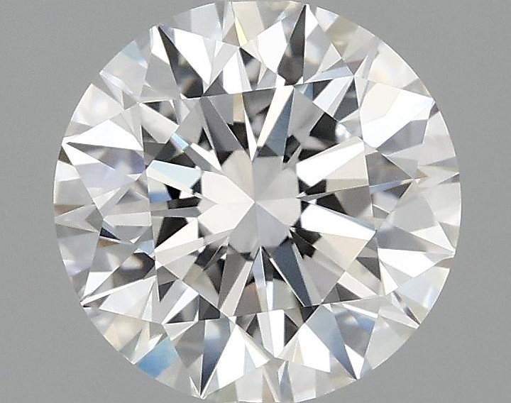 2.03 Carat Round Shaped Ideal Cut VVS2 IGI Certified Lab Grown Diamond