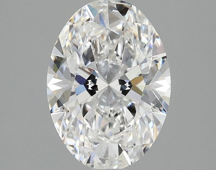 2.09 Carat Oval Shaped Ideal Cut VVS2 IGI Certified Lab Grown Diamond